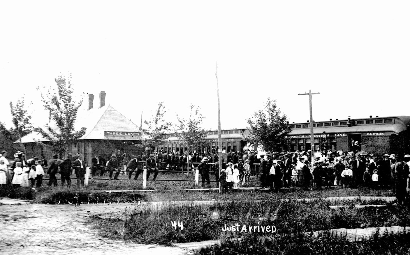 Three Lakes Depot and Train